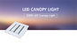 5 Years Warranty Gas Station Recessed Surface mount LED Canopy Light 150W Explosion proof