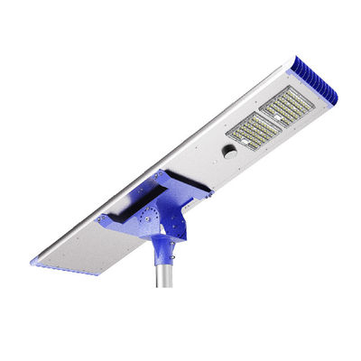 Đèn đường năng lượng mặt trời tất cả trong một 100w với pin Lithium 12V 100Ah