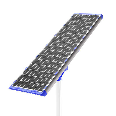 Tất cả trong một Đèn đường LED năng lượng mặt trời 80W Điều khiển thời gian cảm biến chuyển động